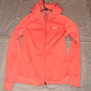 Under armour active zip up hoodie